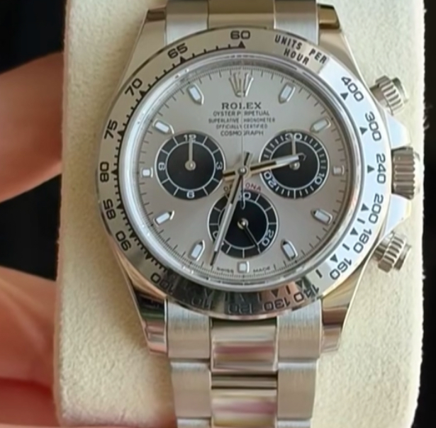 Grand replica on wrist
